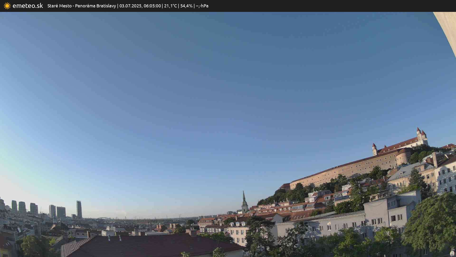 Panoráma Bratislavy
