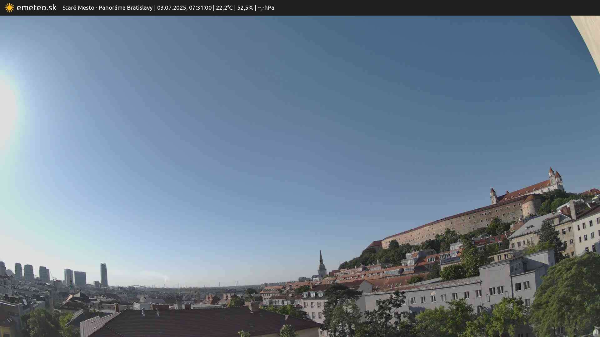 Panoráma Bratislavy