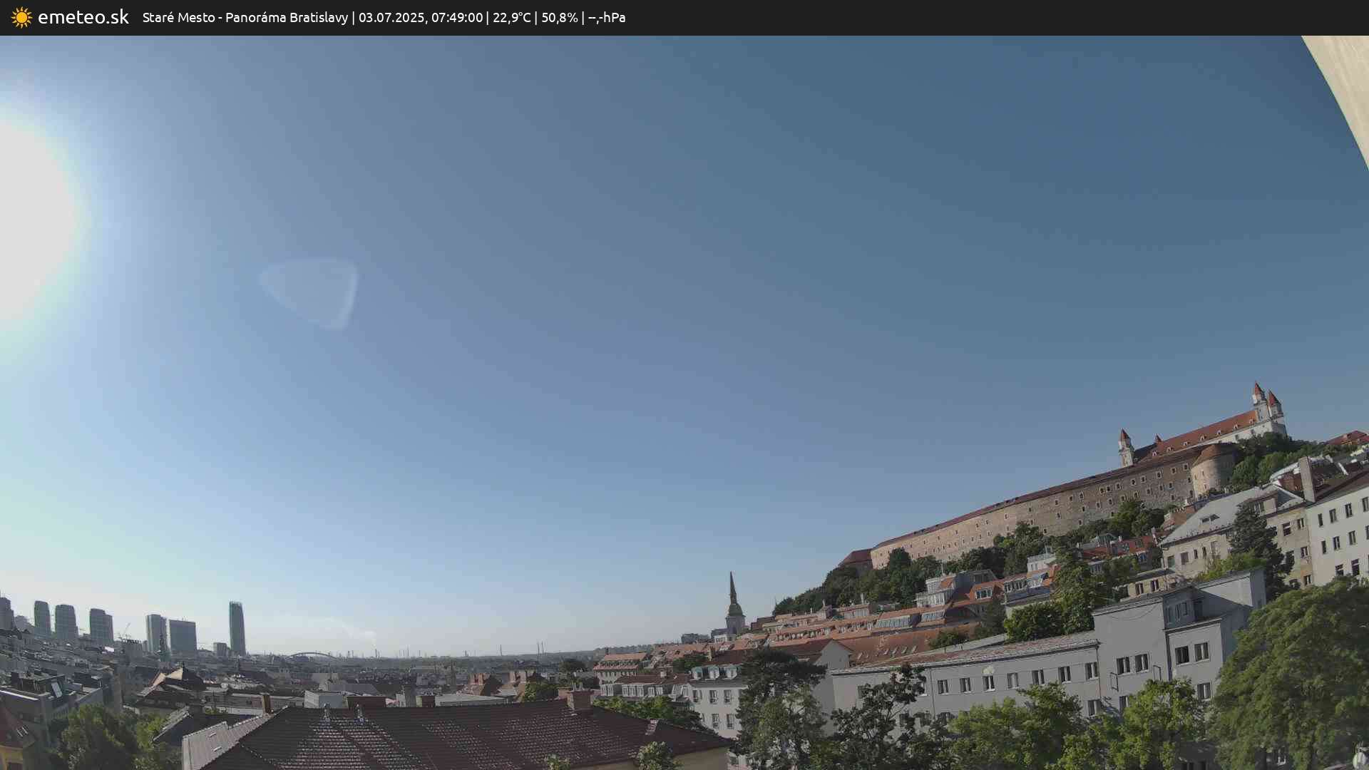 Panoráma Bratislavy