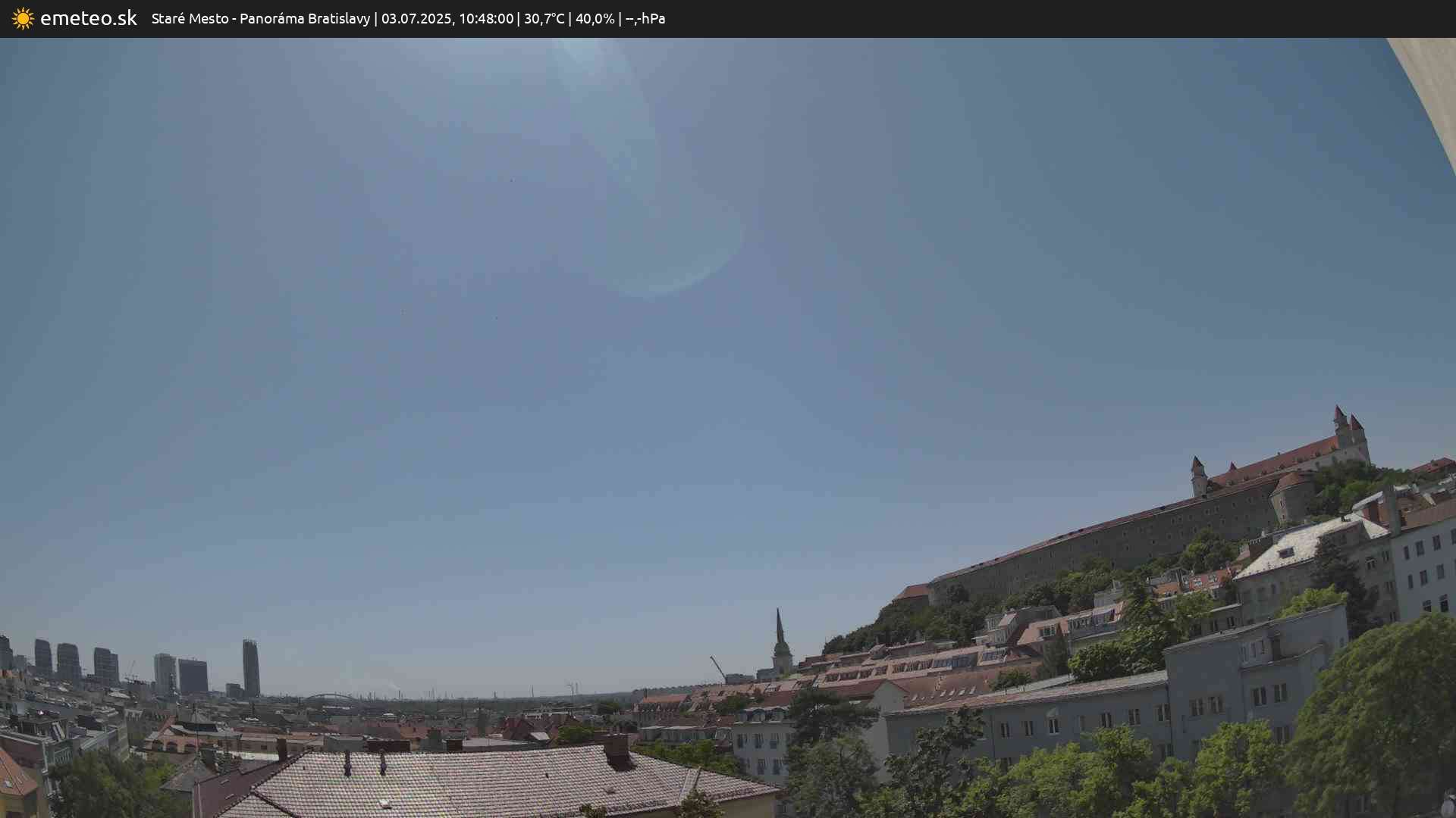Panoráma Bratislavy