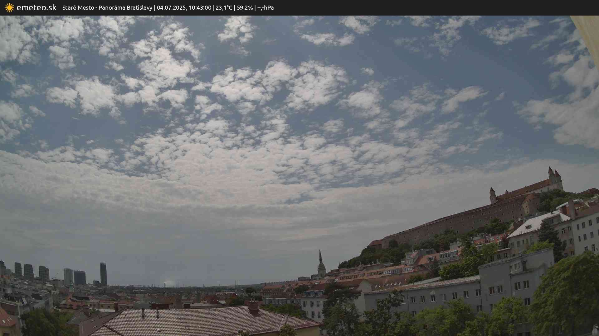 Panoráma Bratislavy