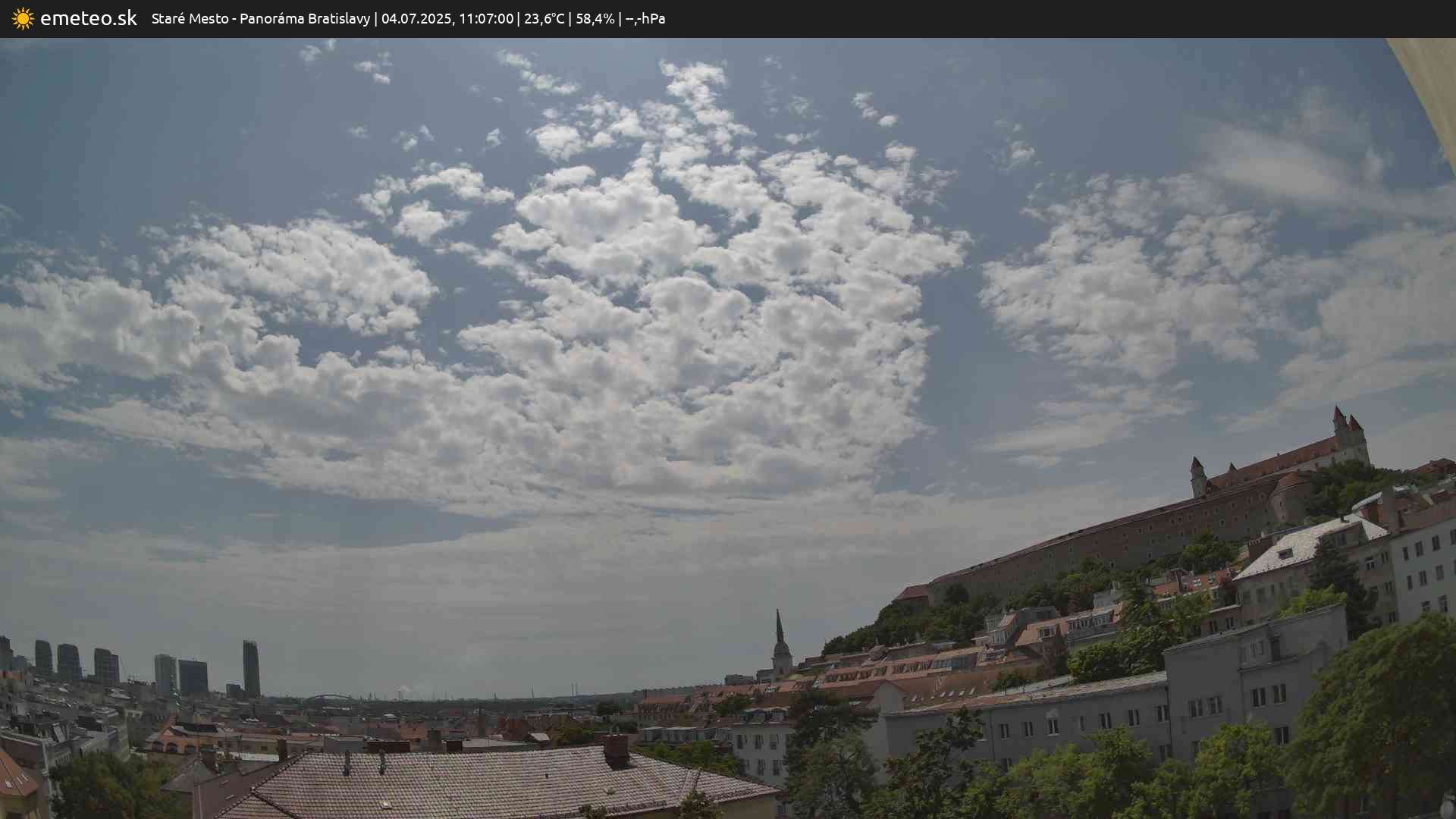 Panoráma Bratislavy