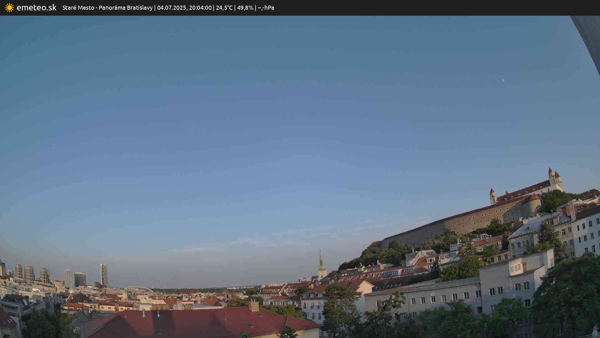 Panoráma Bratislavy