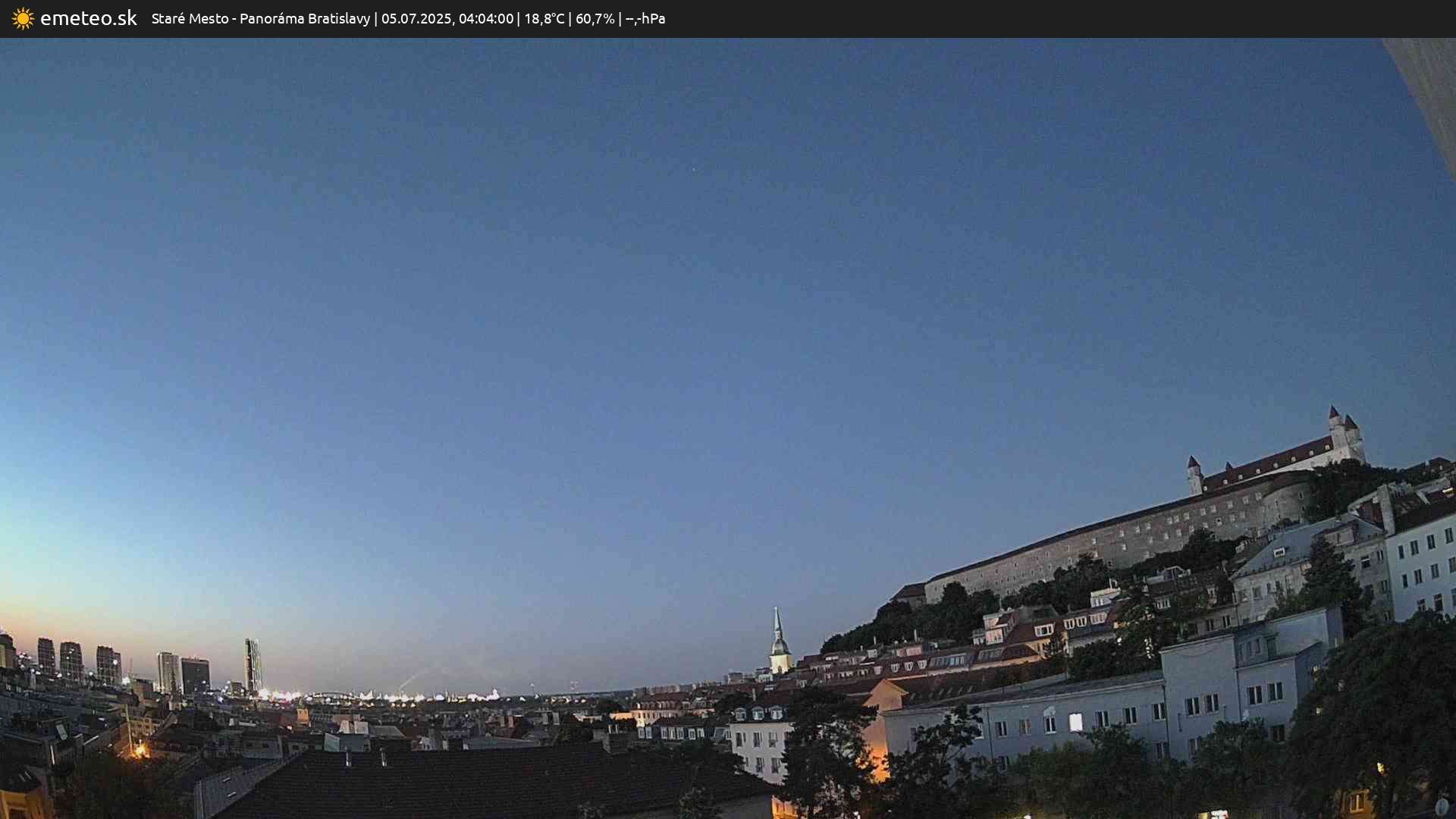 Panoráma Bratislavy