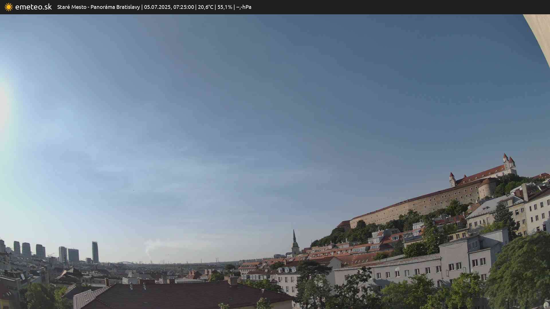 Panoráma Bratislavy