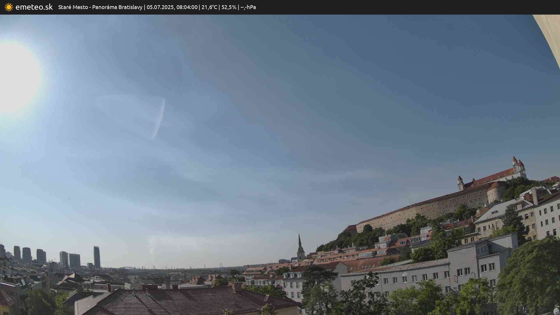 Panoráma Bratislavy