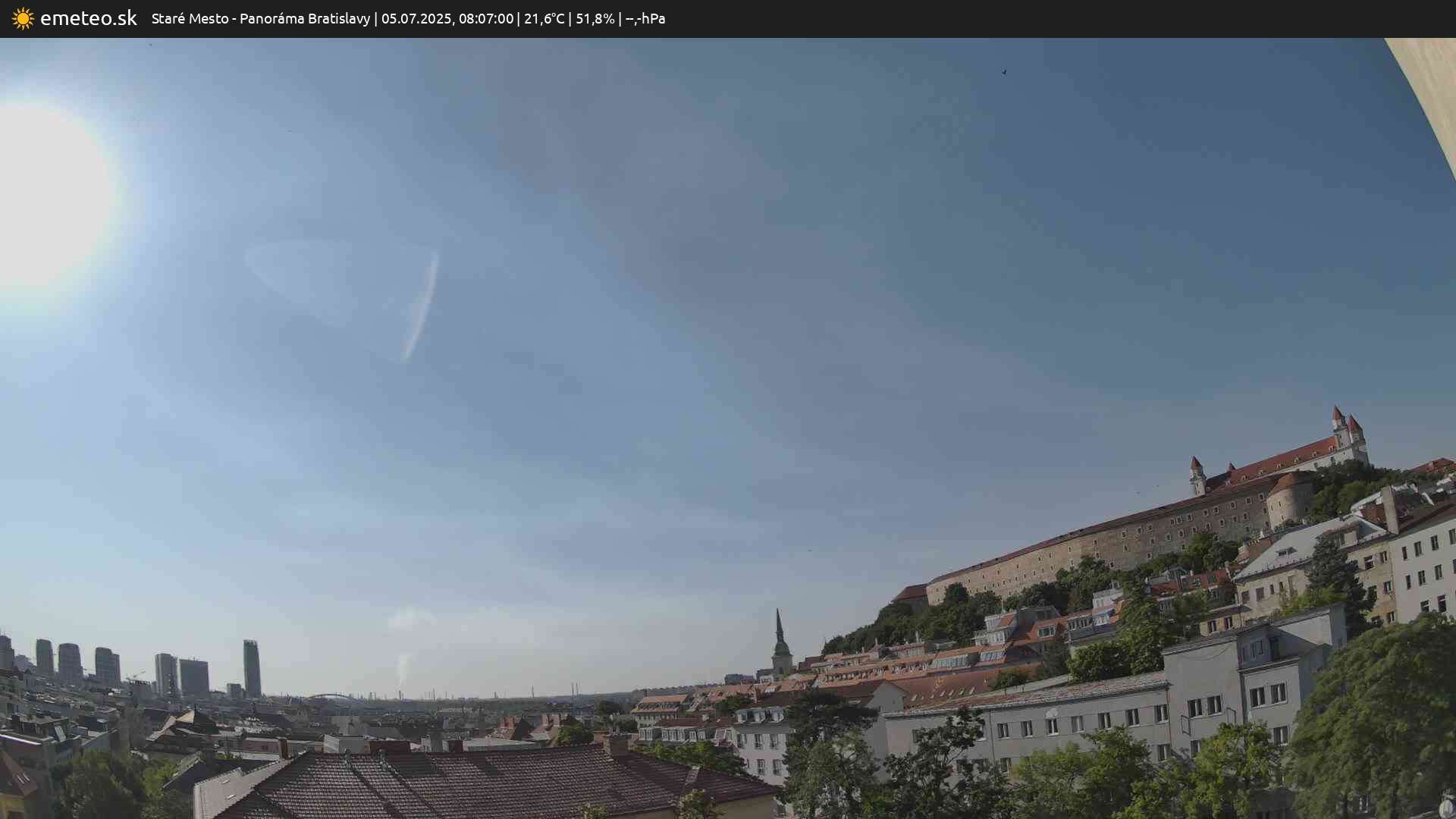 Panoráma Bratislavy
