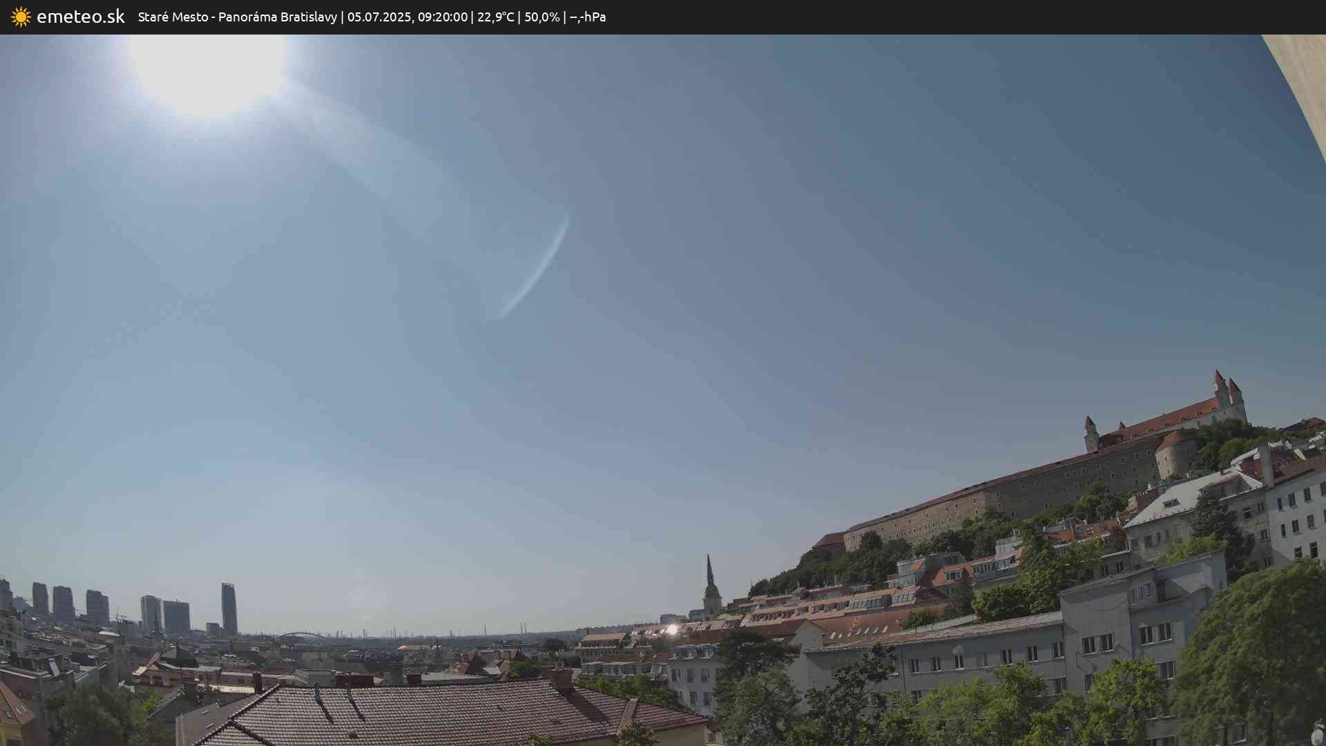 Panoráma Bratislavy