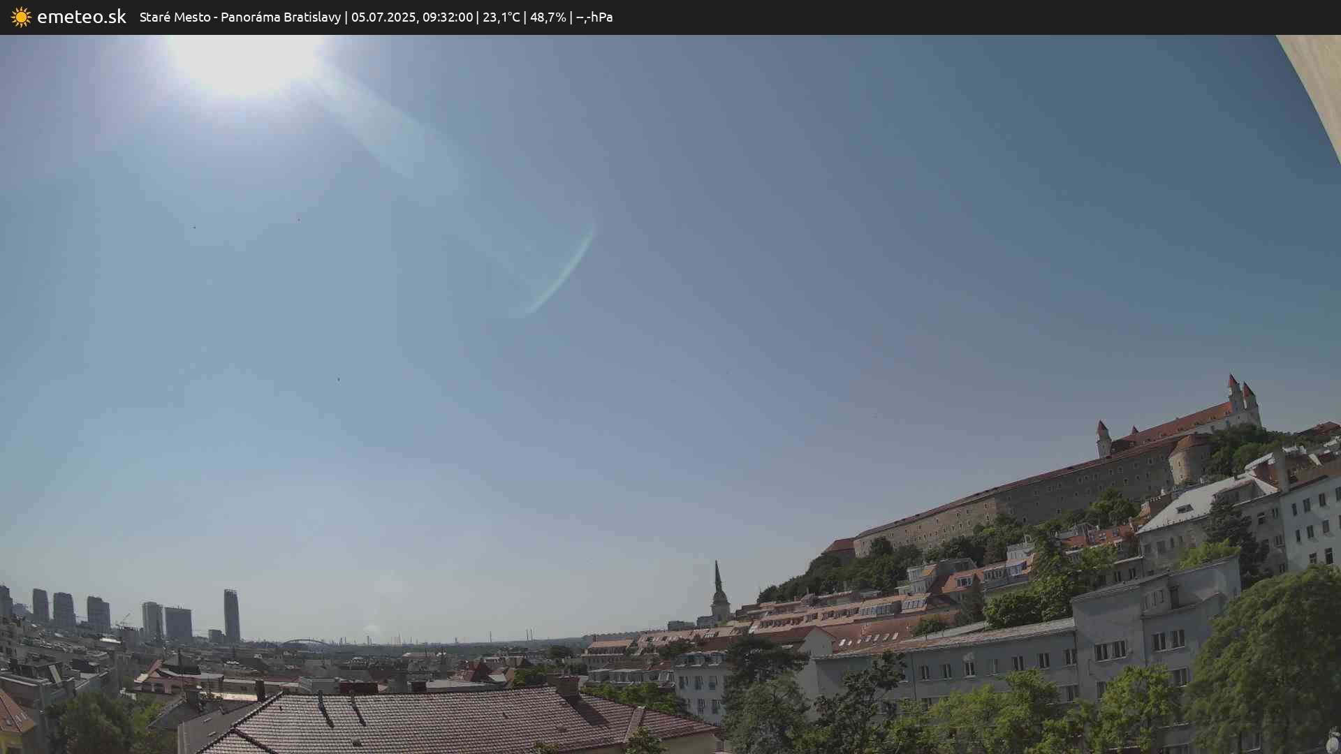 Panoráma Bratislavy