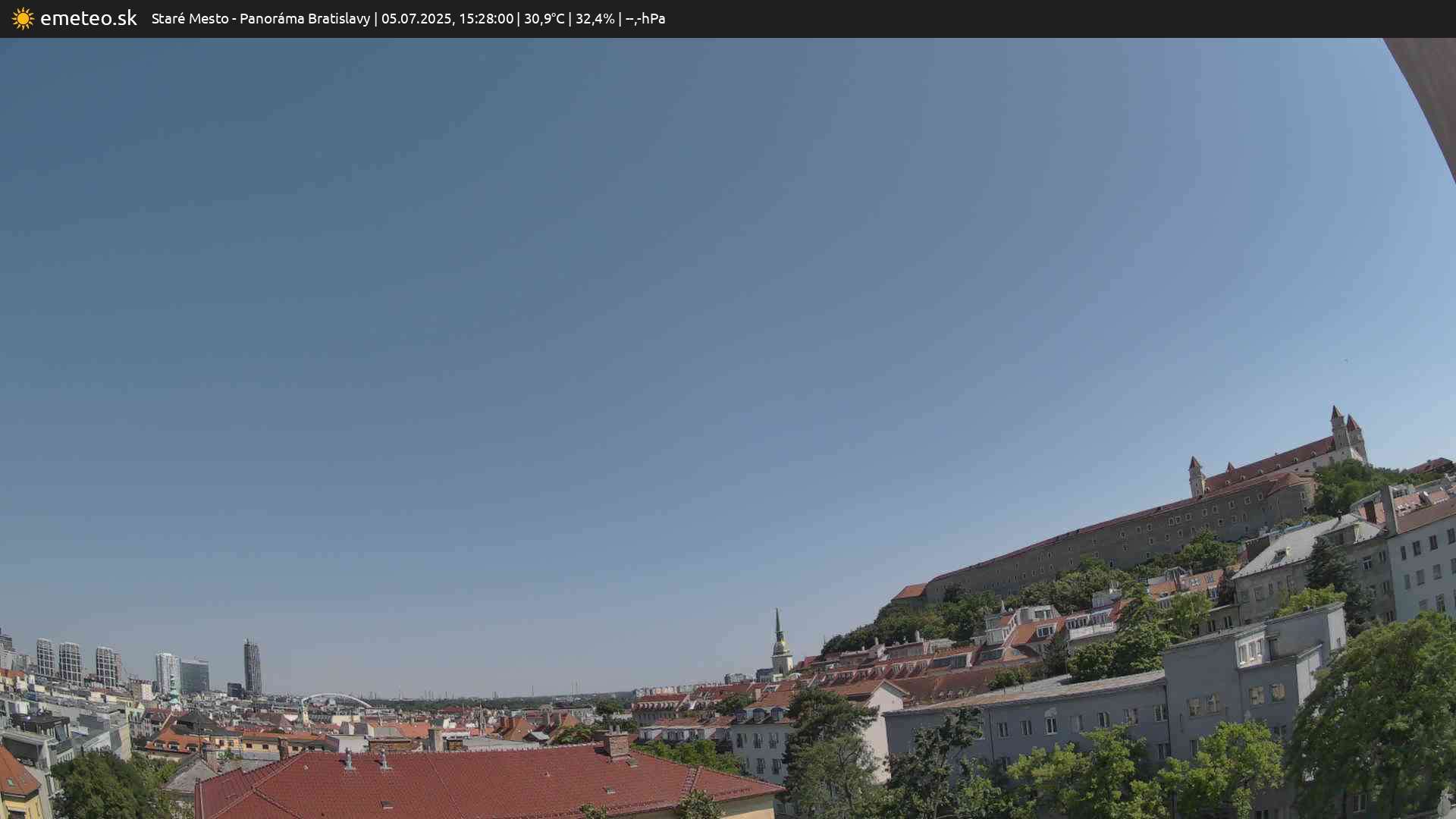 Panoráma Bratislavy