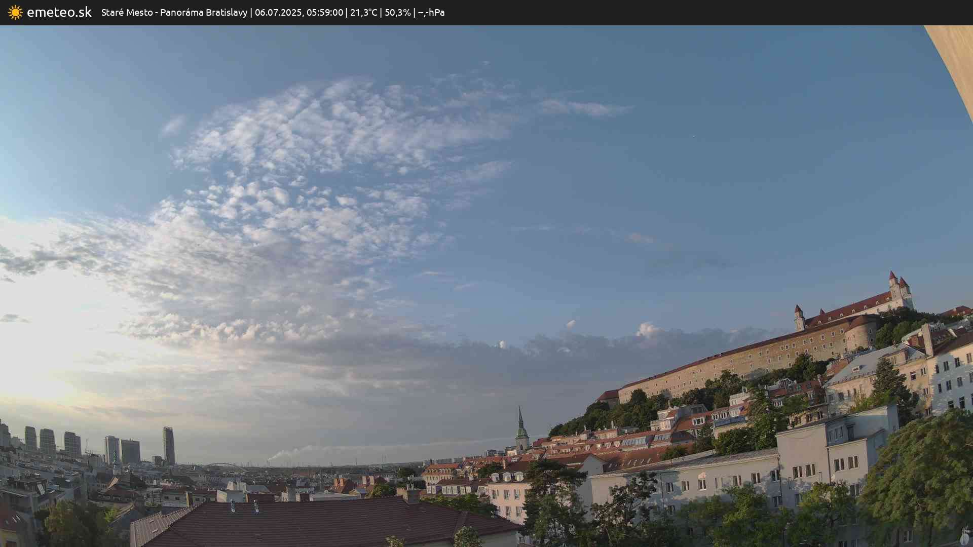Panoráma Bratislavy
