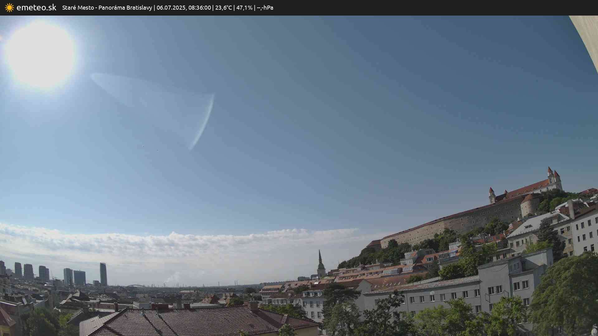 Panoráma Bratislavy