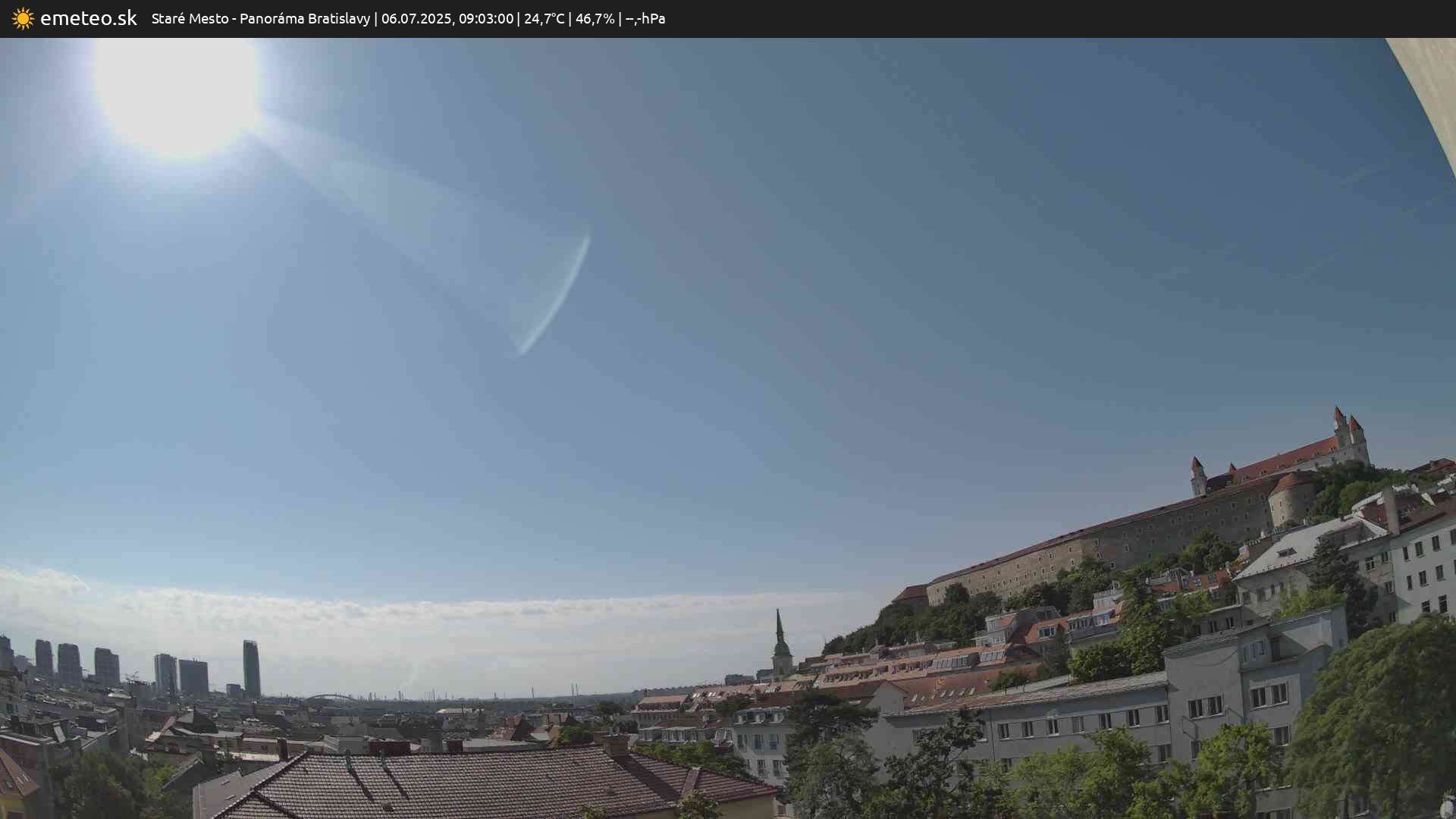 Panoráma Bratislavy