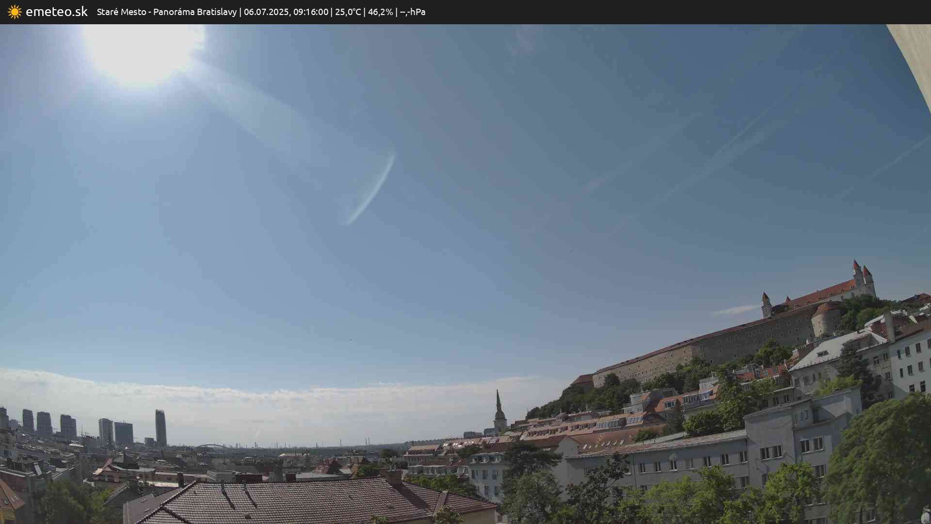 Panoráma Bratislavy