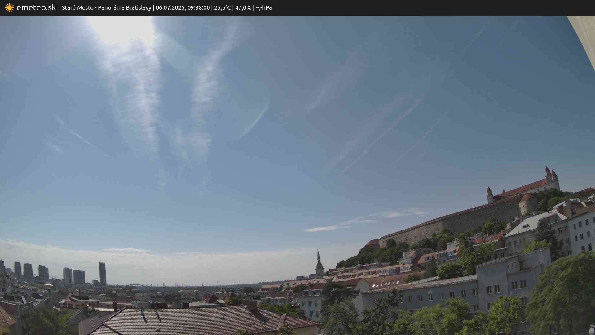 Panoráma Bratislavy