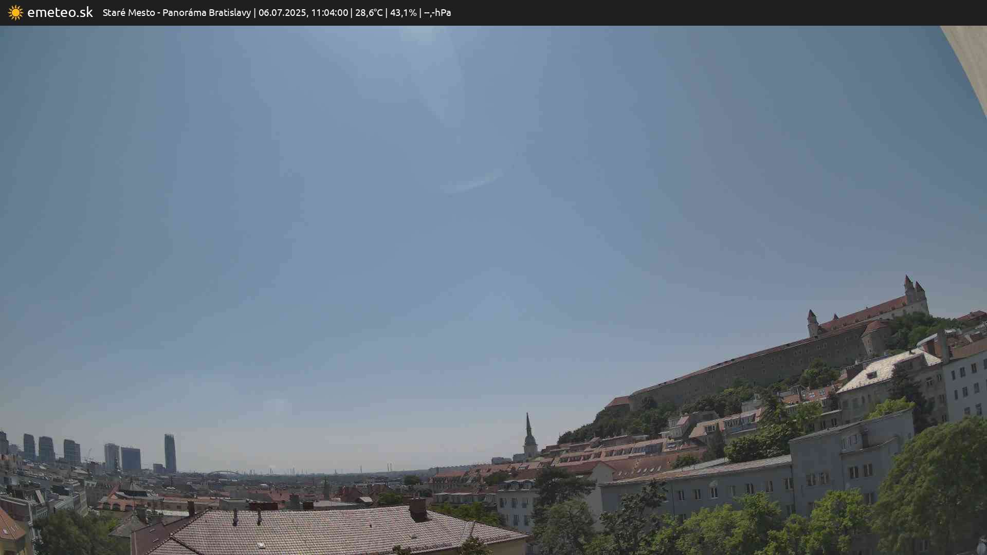 Panoráma Bratislavy