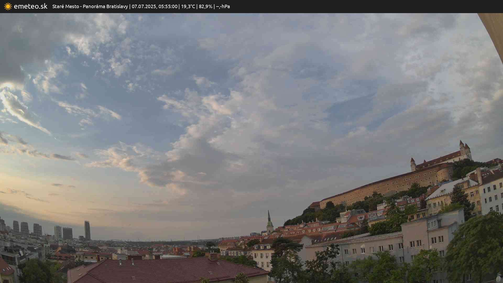 Panoráma Bratislavy