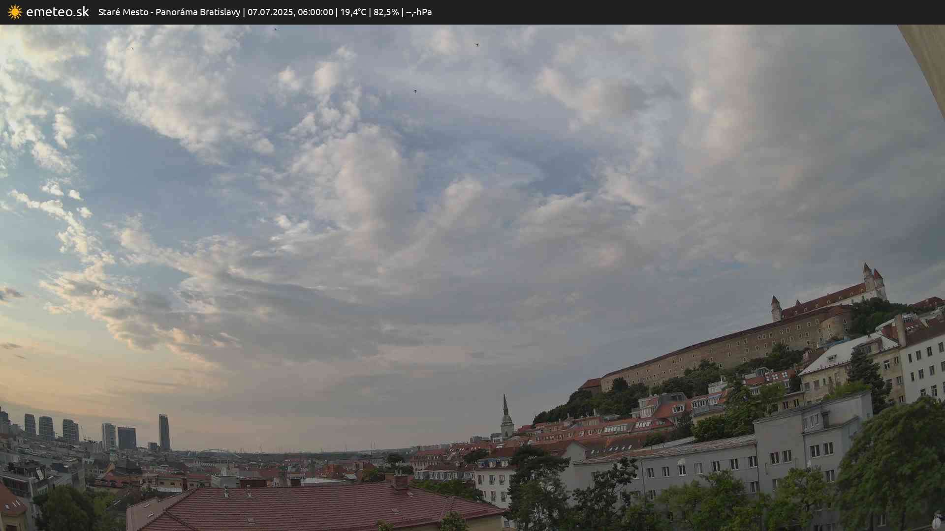 Panoráma Bratislavy