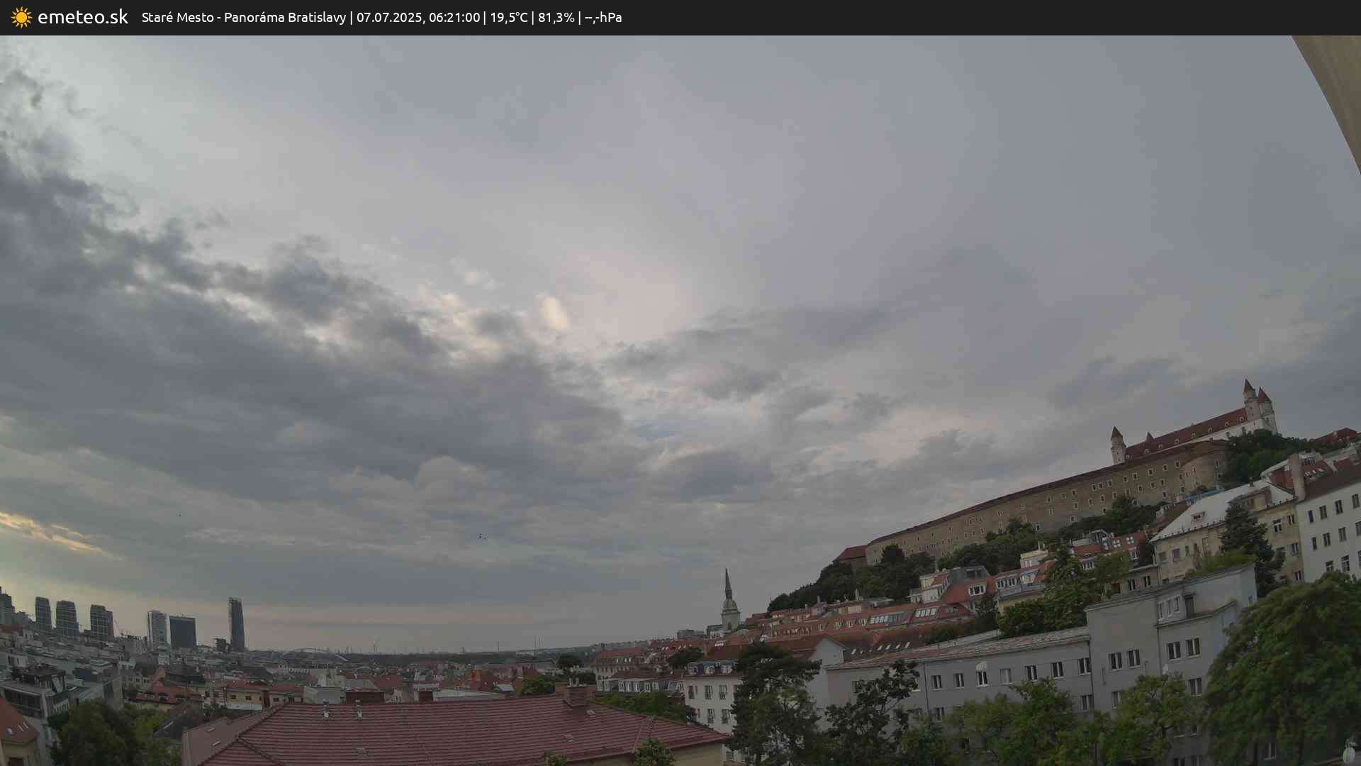 Panoráma Bratislavy