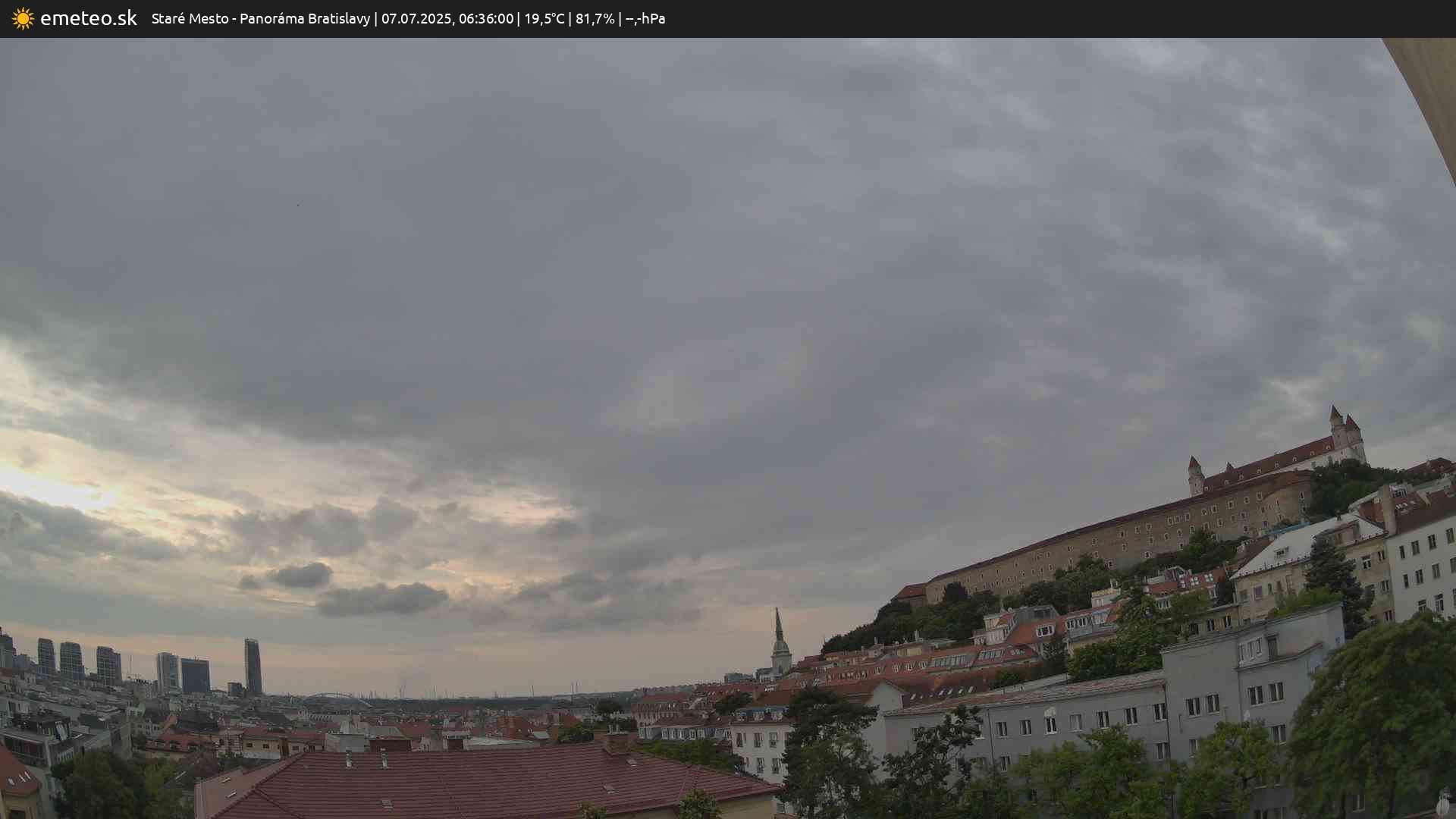 Panoráma Bratislavy