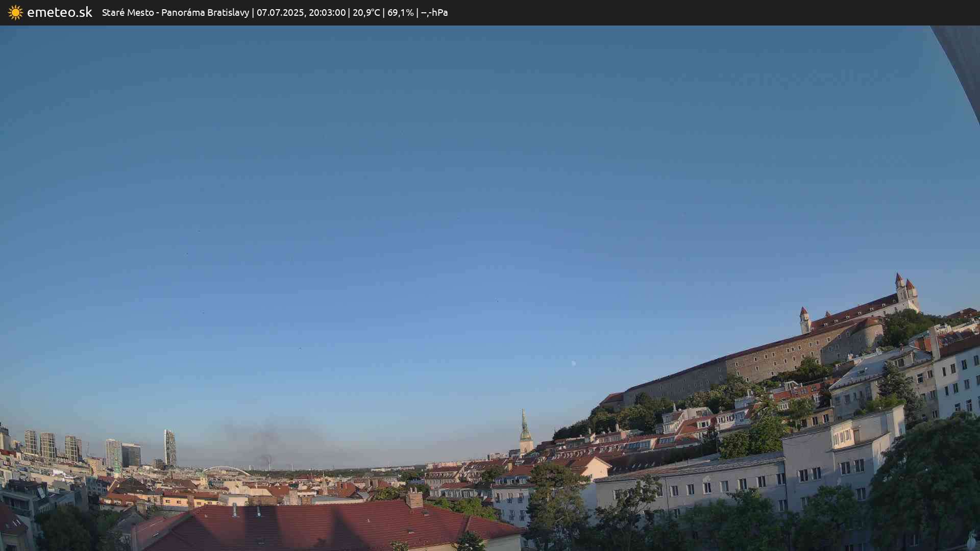 Panoráma Bratislavy