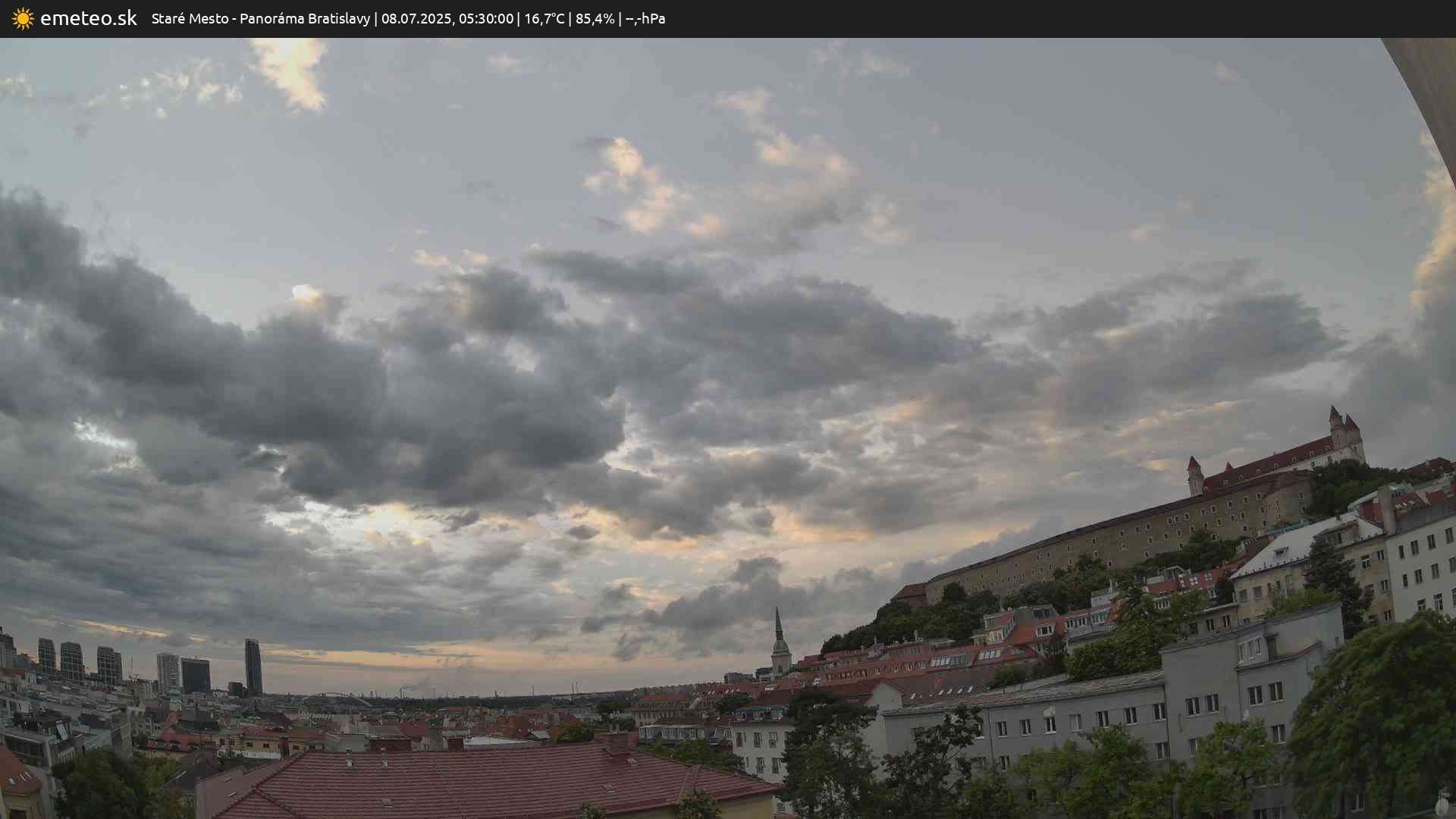 Panoráma Bratislavy