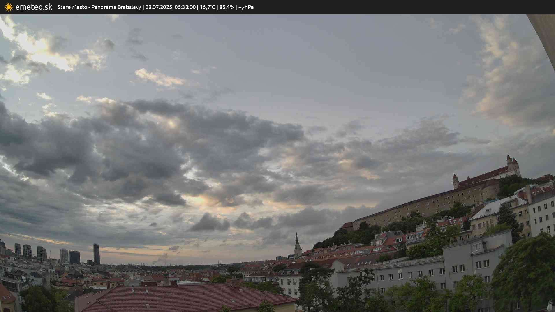 Panoráma Bratislavy