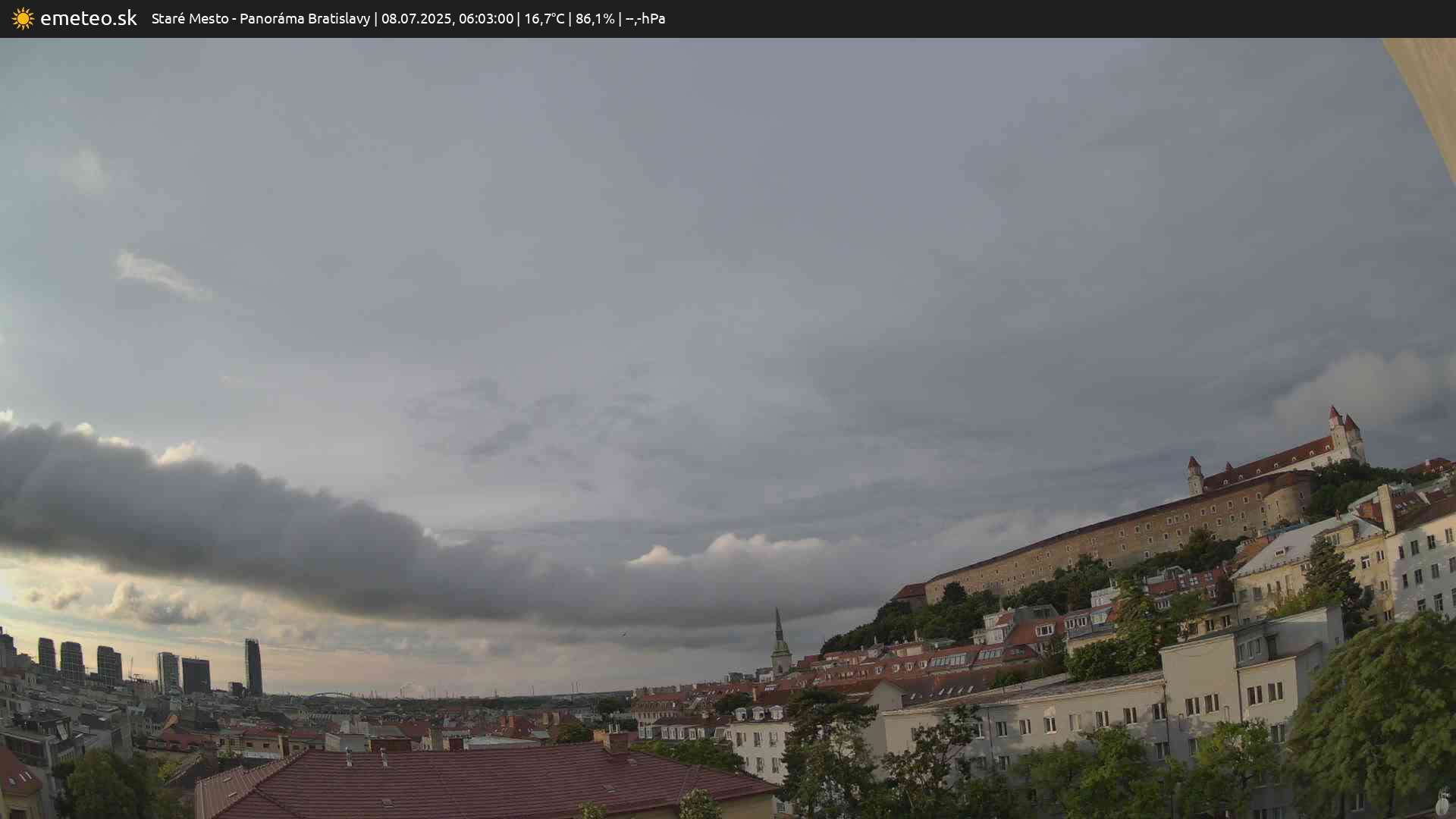 Panoráma Bratislavy