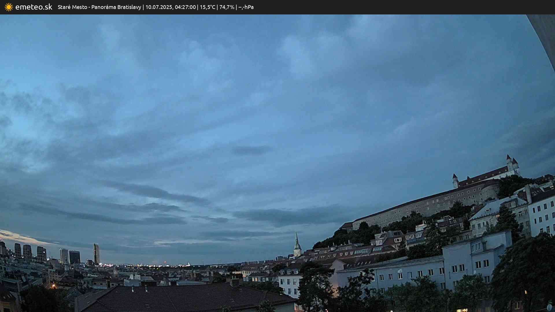 Panoráma Bratislavy