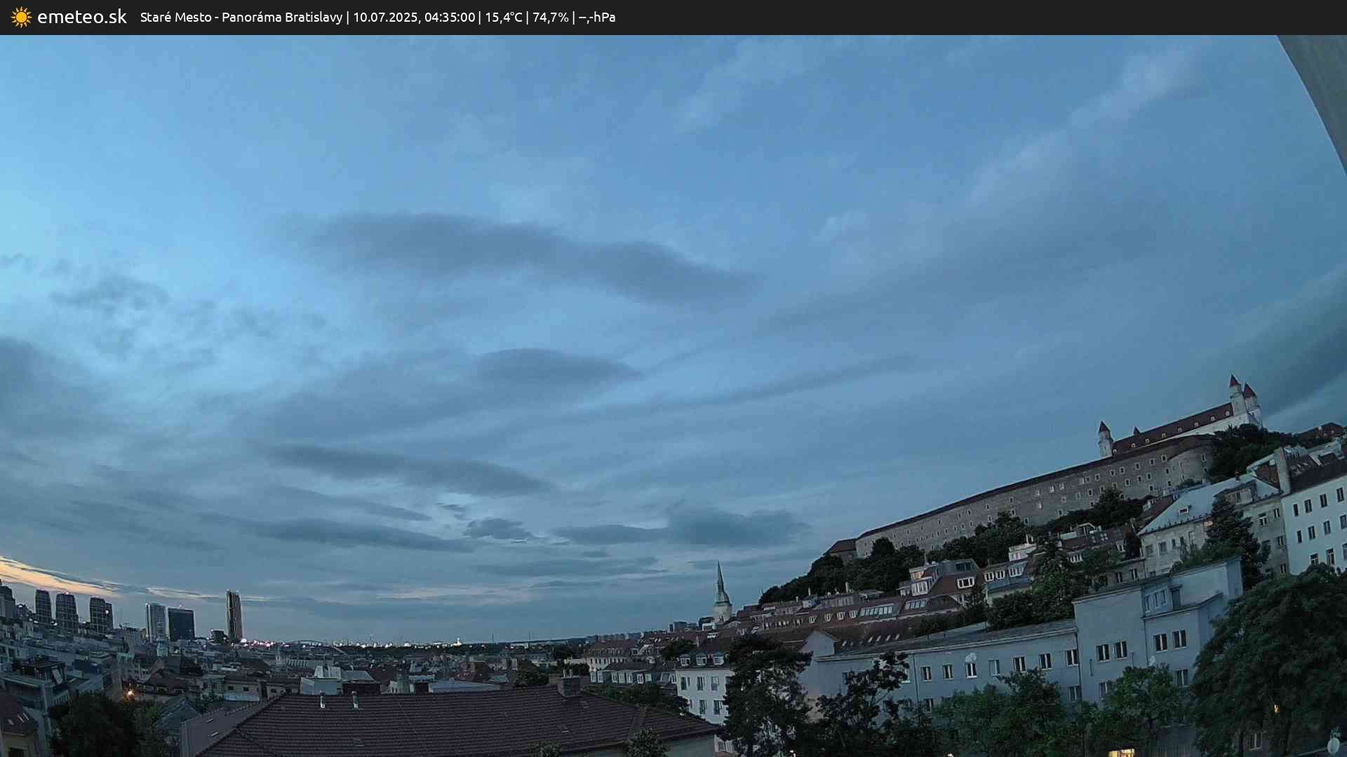 Panoráma Bratislavy