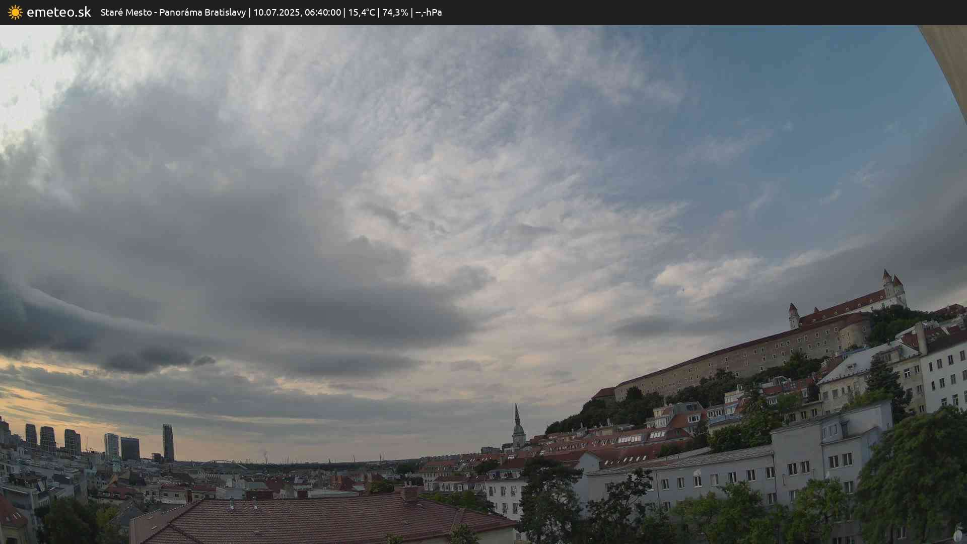 Panoráma Bratislavy
