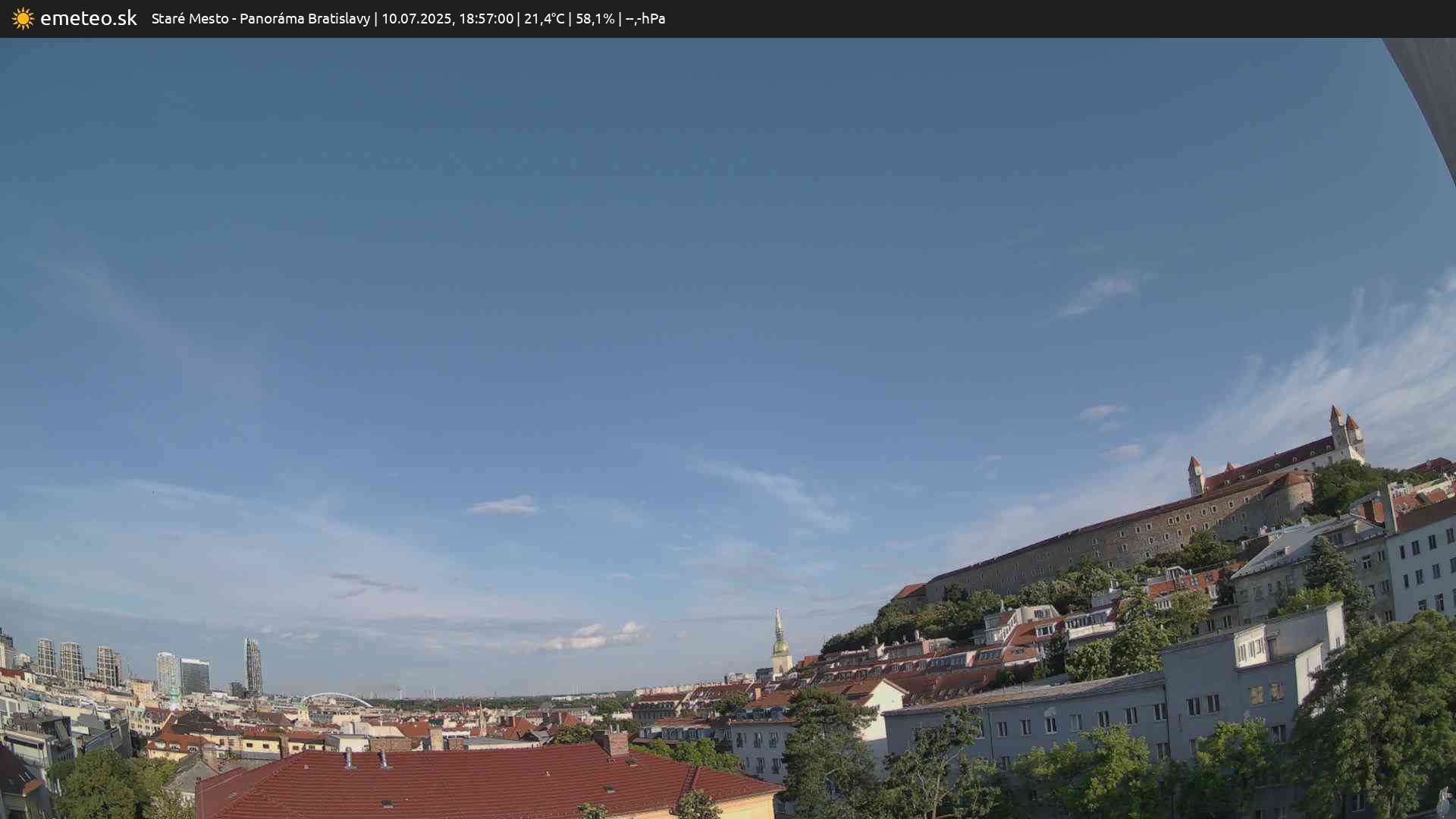 Panoráma Bratislavy