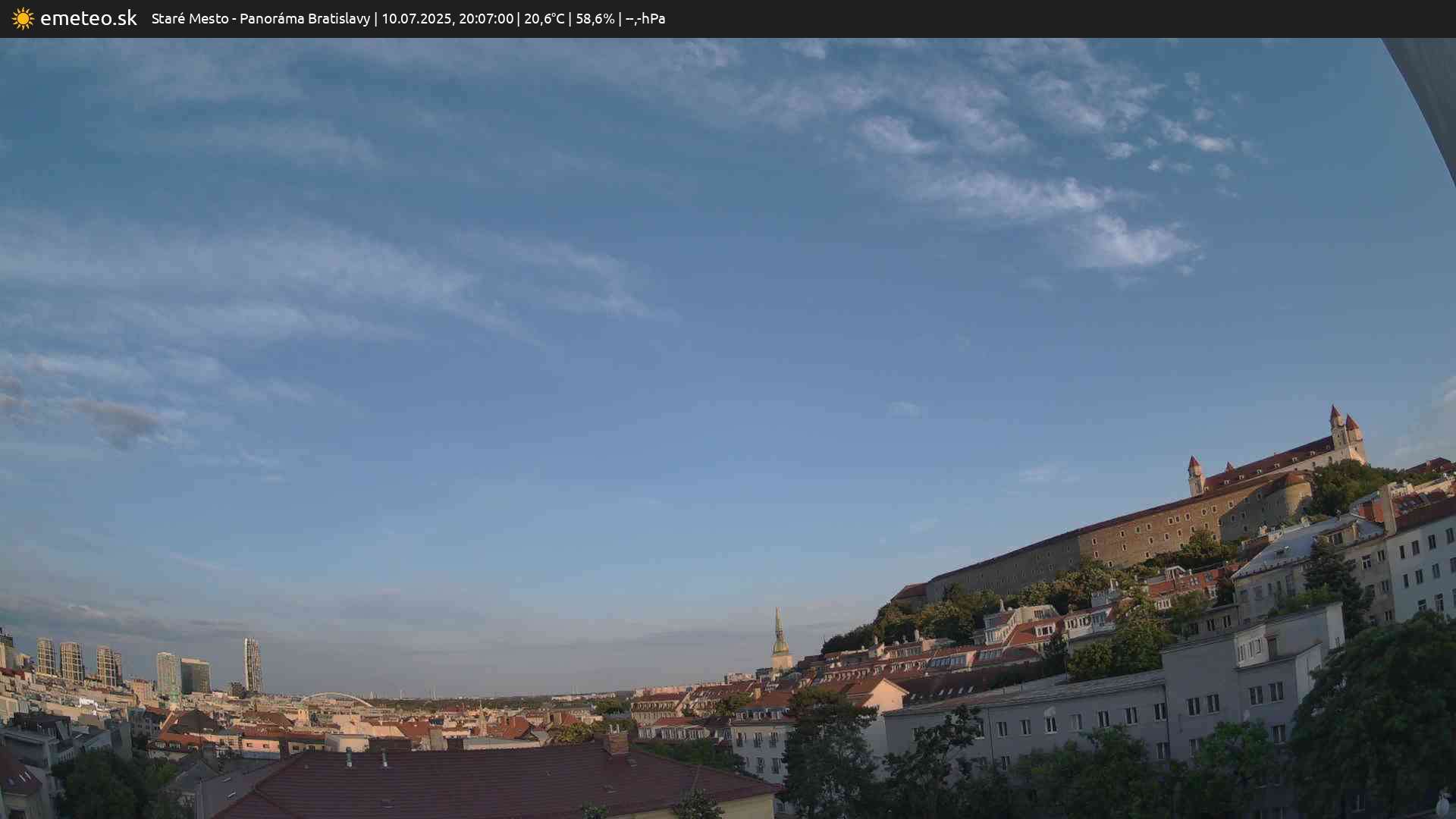 Panoráma Bratislavy