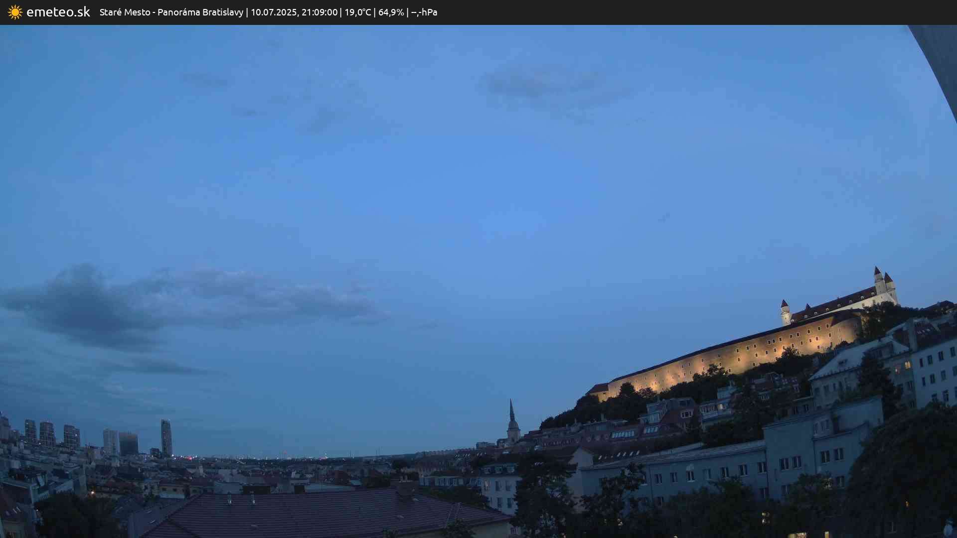 Panoráma Bratislavy