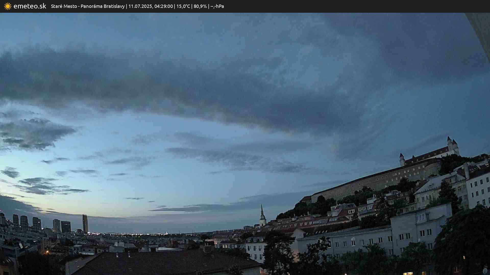 Panoráma Bratislavy
