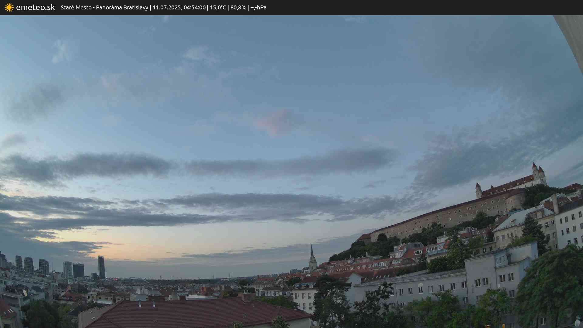 Panoráma Bratislavy
