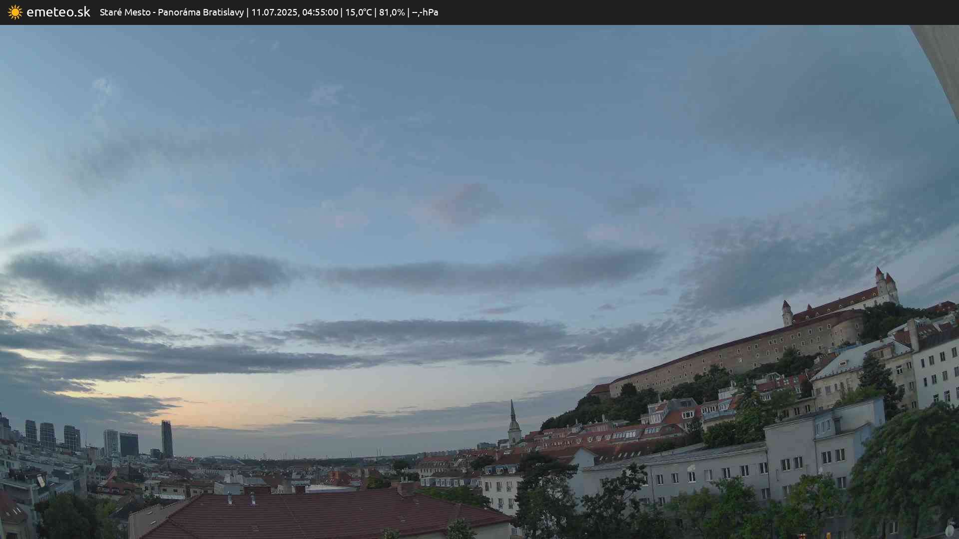 Panoráma Bratislavy