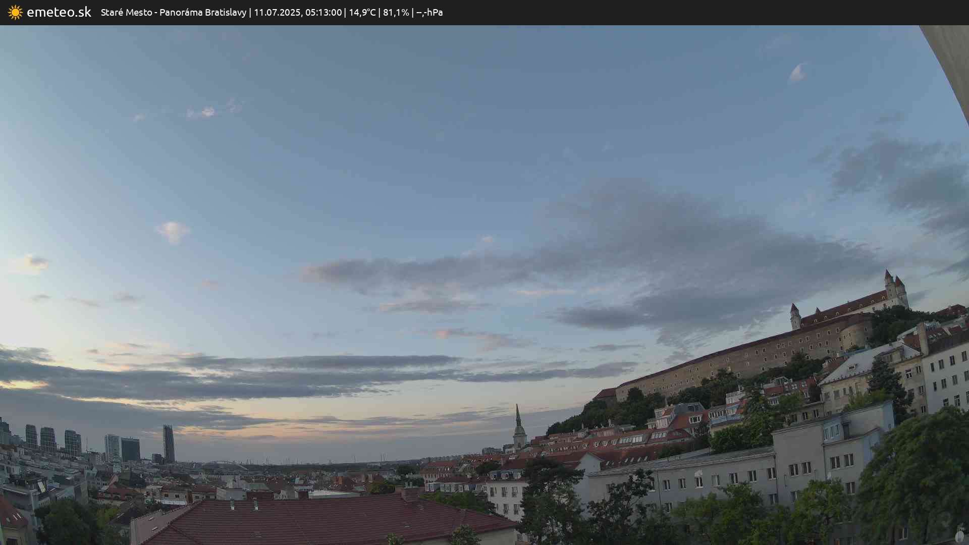 Panoráma Bratislavy