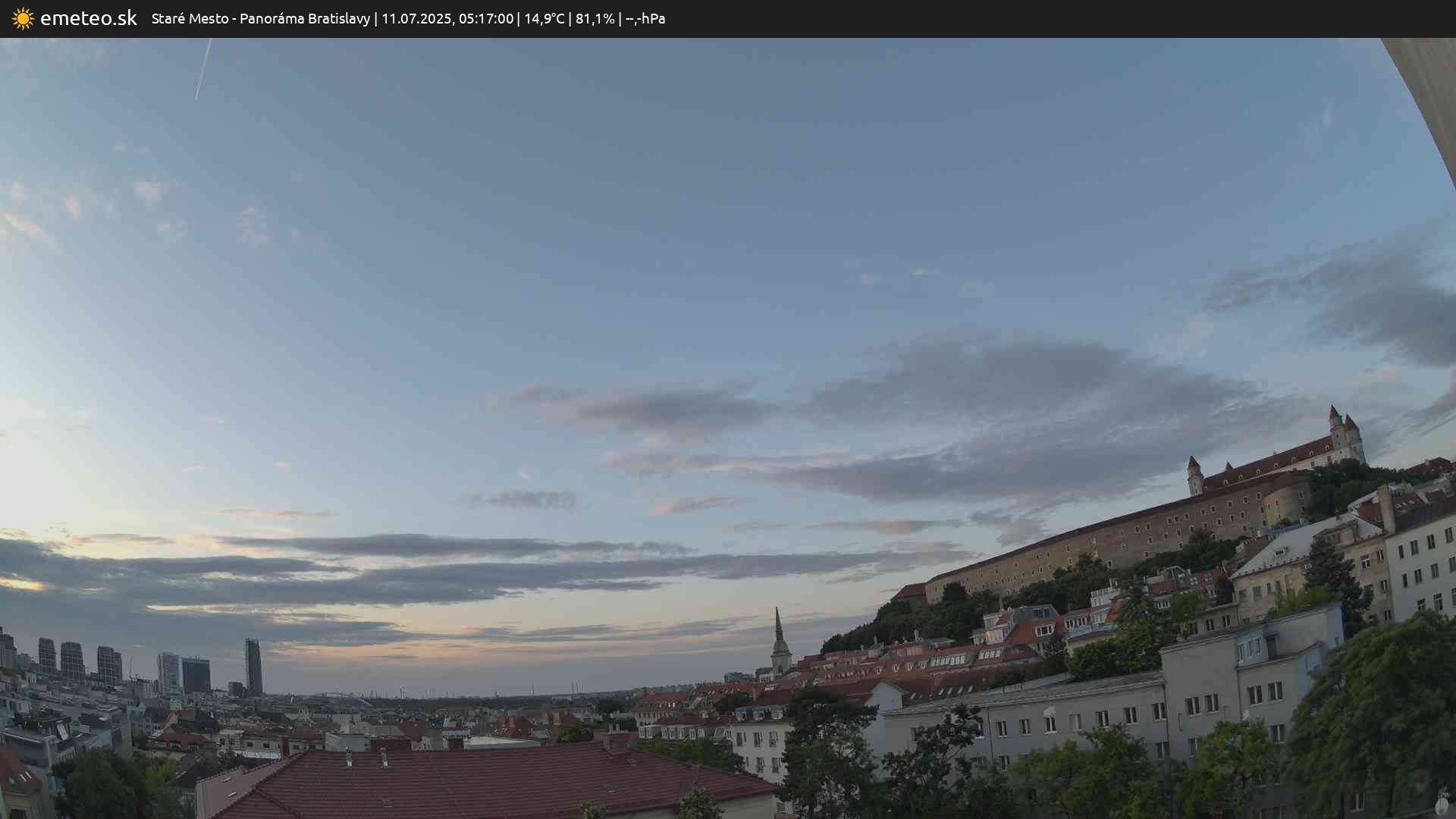 Panoráma Bratislavy