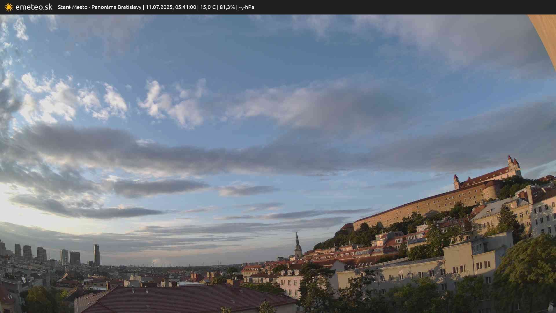 Panoráma Bratislavy