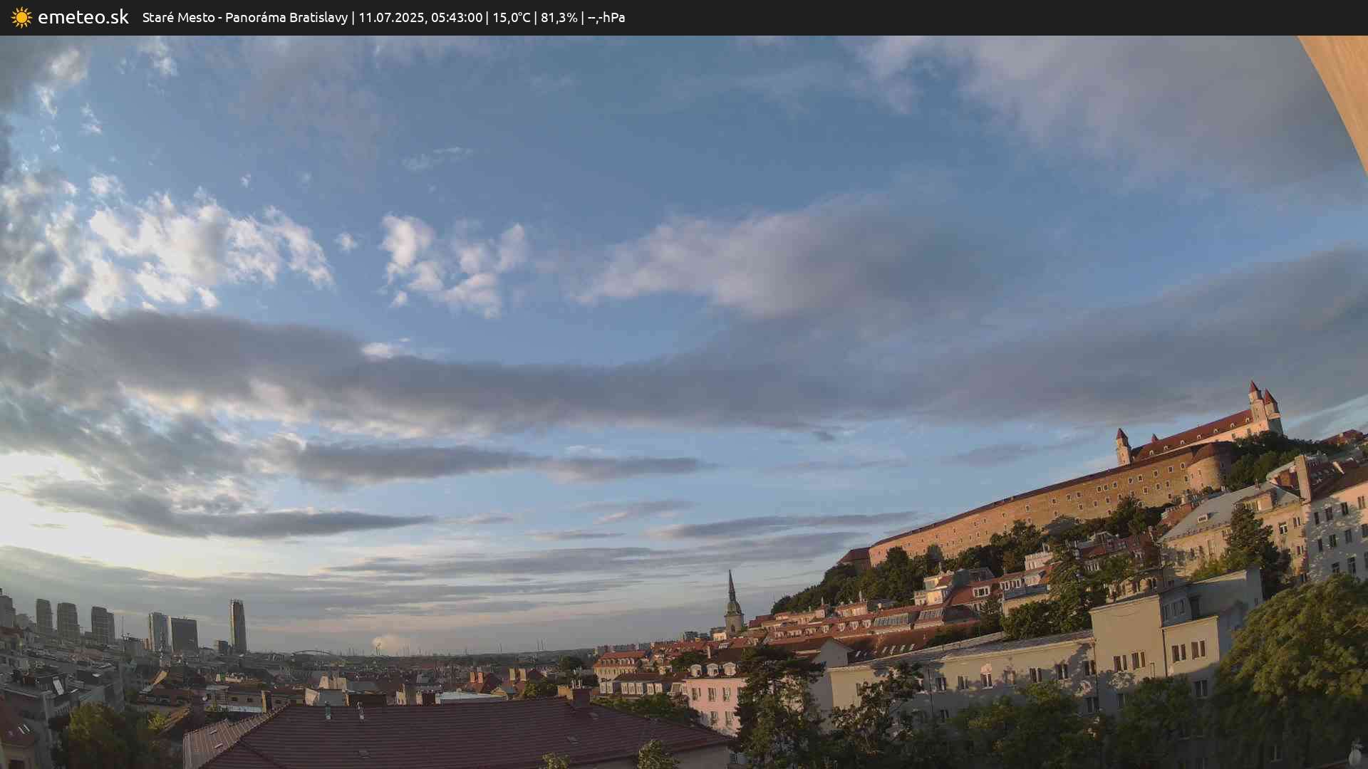 Panoráma Bratislavy