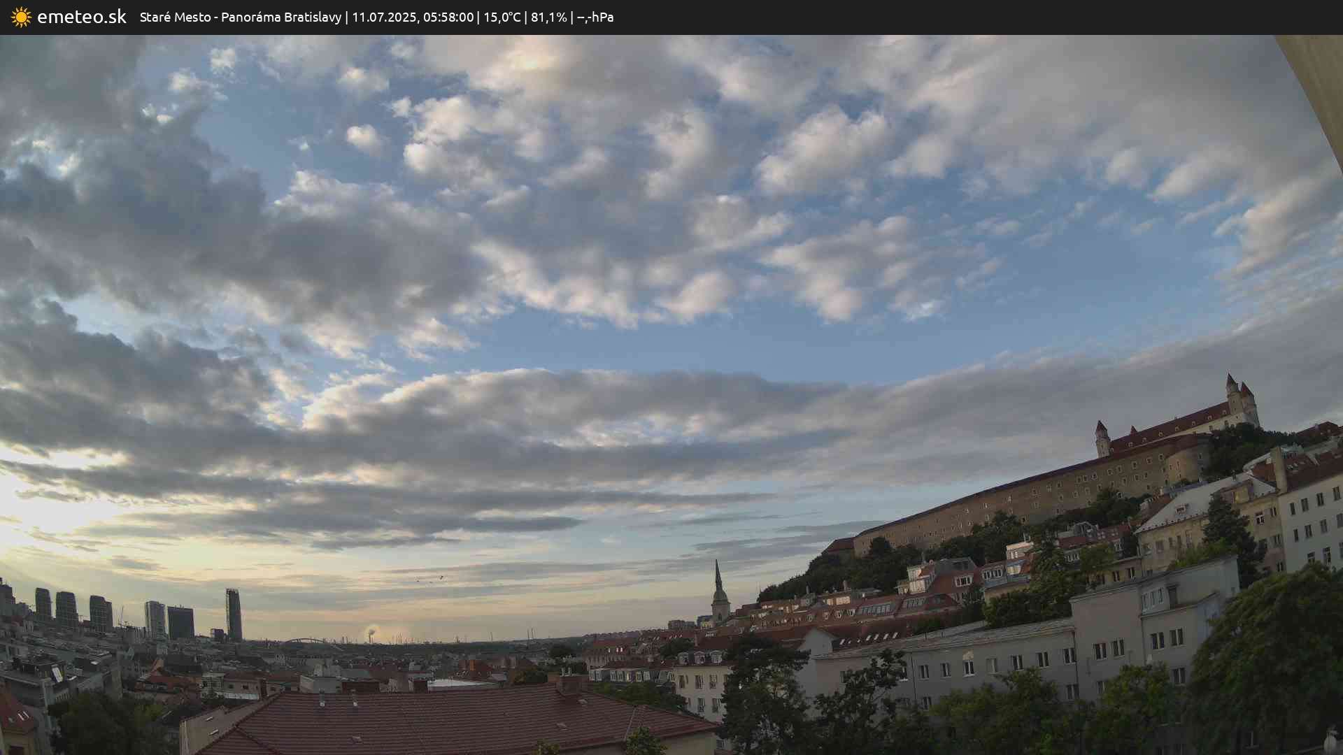Panoráma Bratislavy