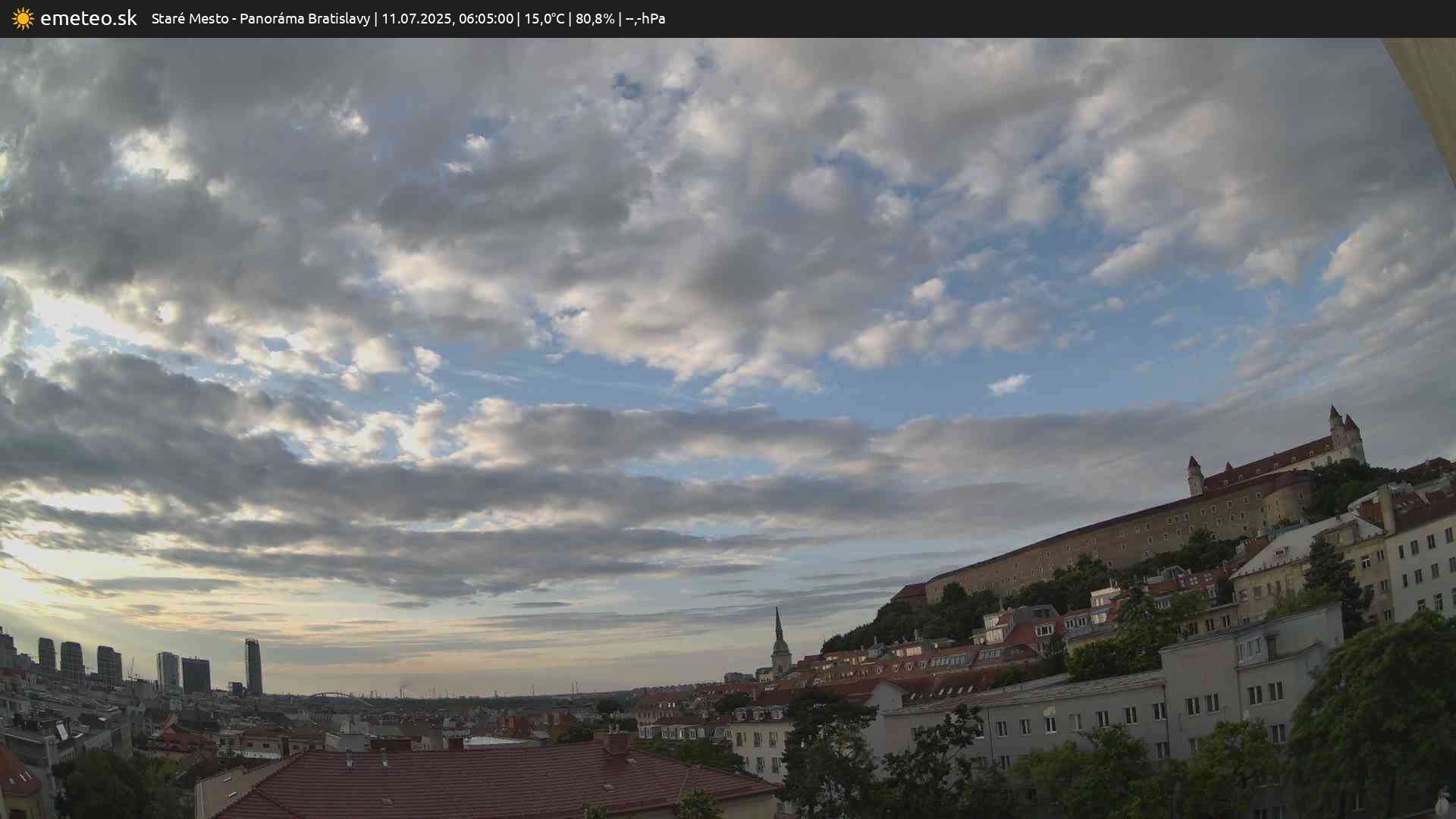 Panoráma Bratislavy
