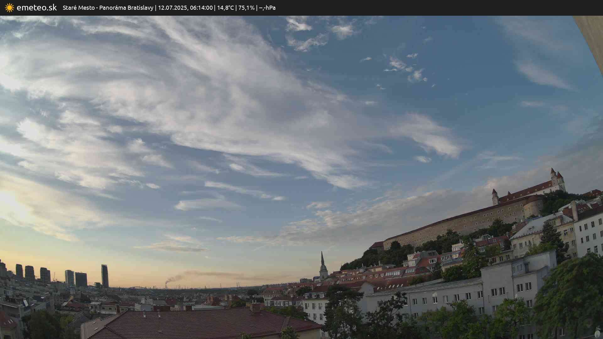 Panoráma Bratislavy