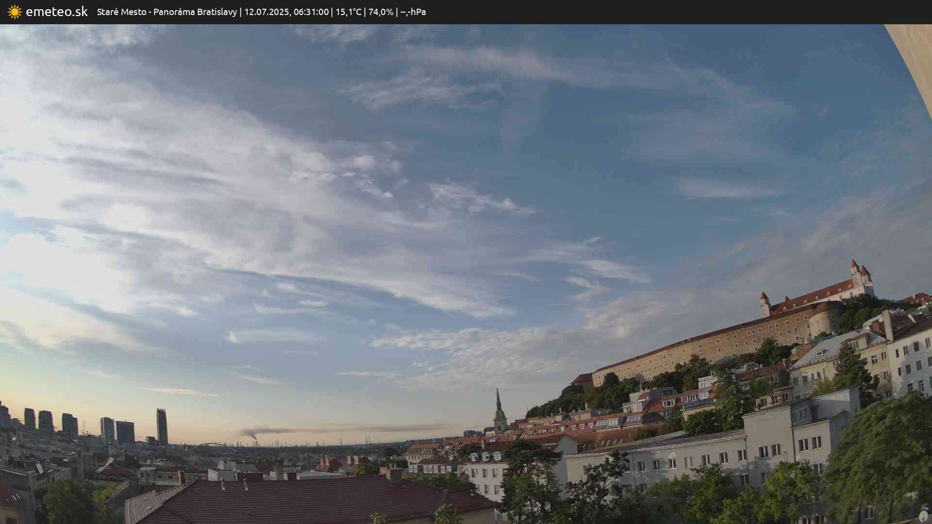 Panoráma Bratislavy