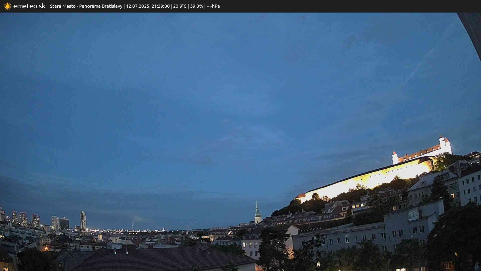 Panoráma Bratislavy