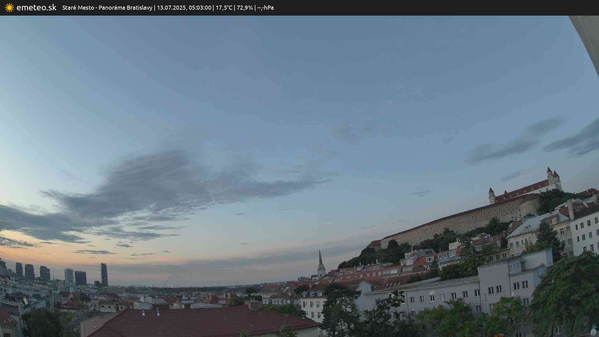 Panoráma Bratislavy