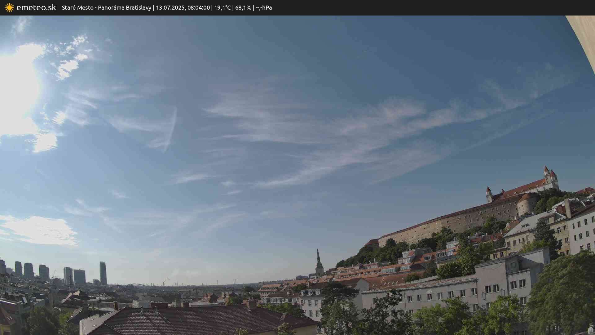 Panoráma Bratislavy