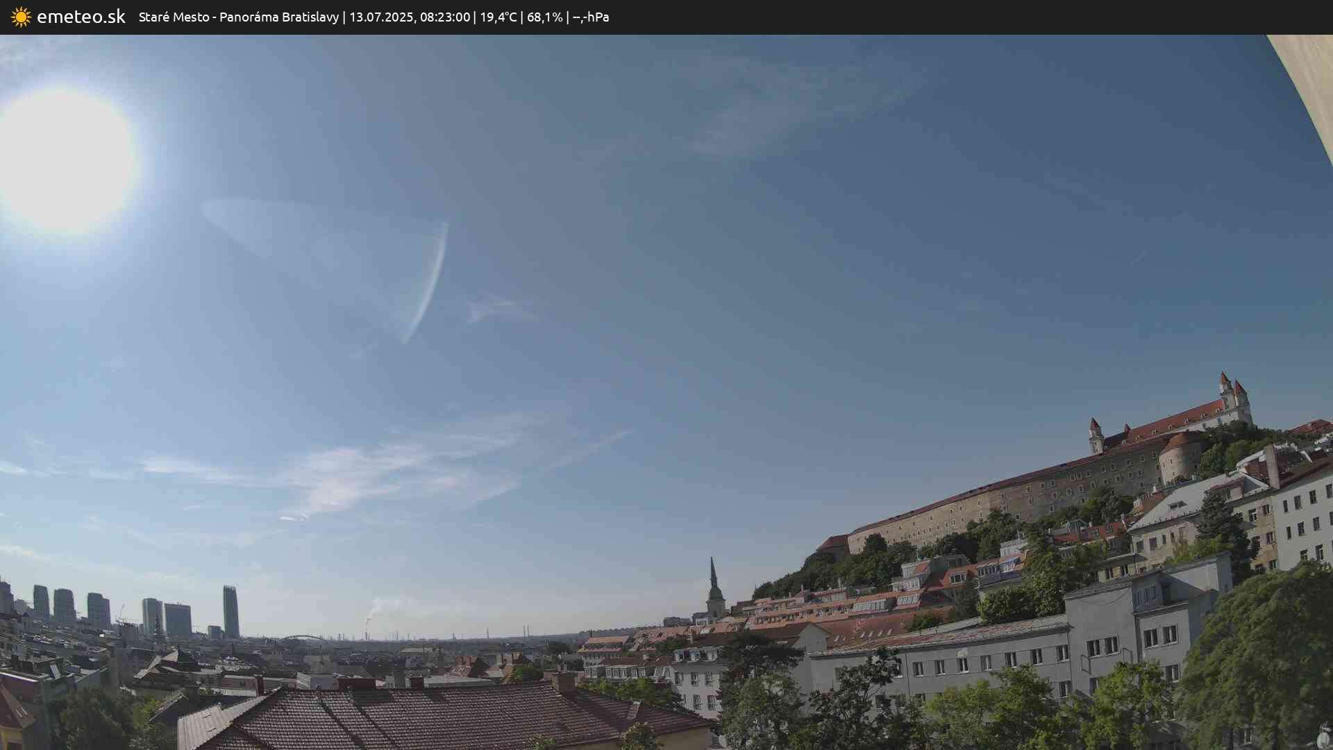 Panoráma Bratislavy