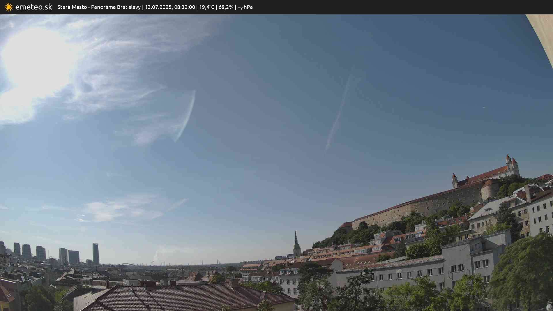 Panoráma Bratislavy